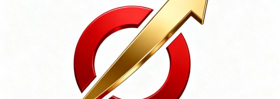 瑞丰资本品牌LOGO,金色箭头向上穿过红色圆环,象征投资增长与财富管理。